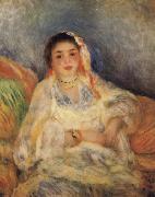 Pierre Renoir Algerian Woman Seated oil painting reproduction